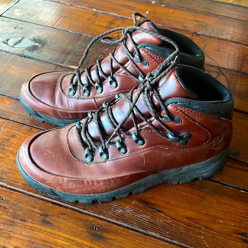Men’s Dunham leather hiking boots‎ sz 7.5